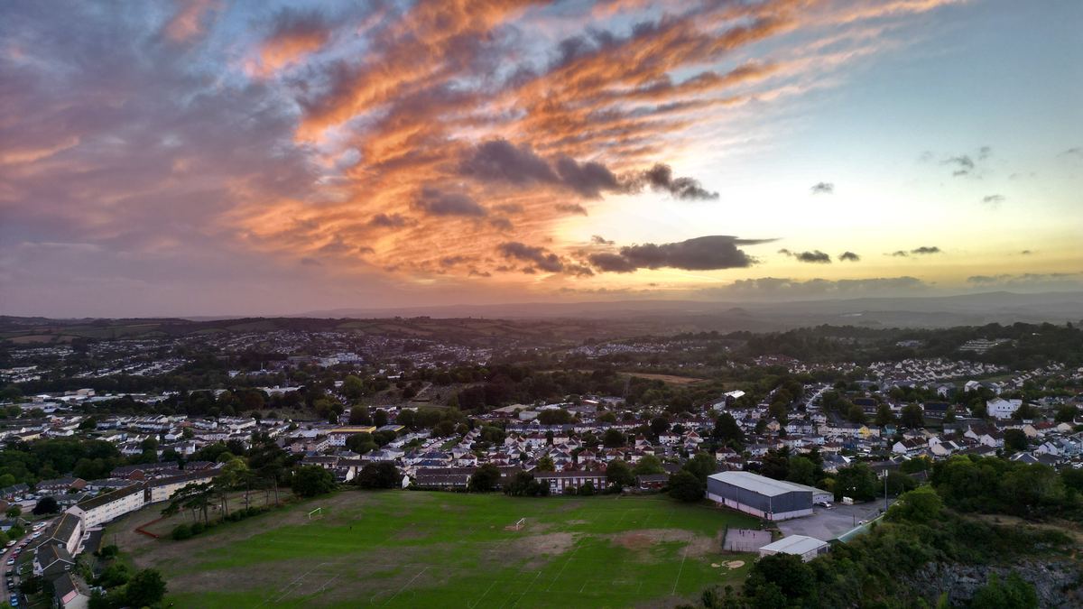Drone footage sample by Break Neck Media